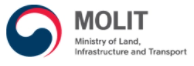 Logo of the Ministry of Land, Infrastructure and Transport of Korea