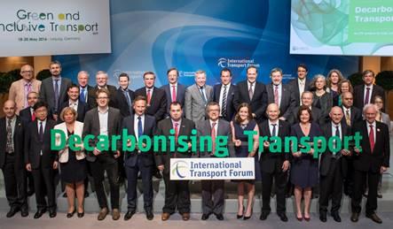 Decarbonising Transport project launch partner family photo