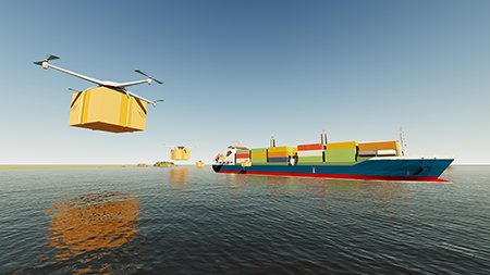 Drones in the Transport System image Drones in the Transport System image