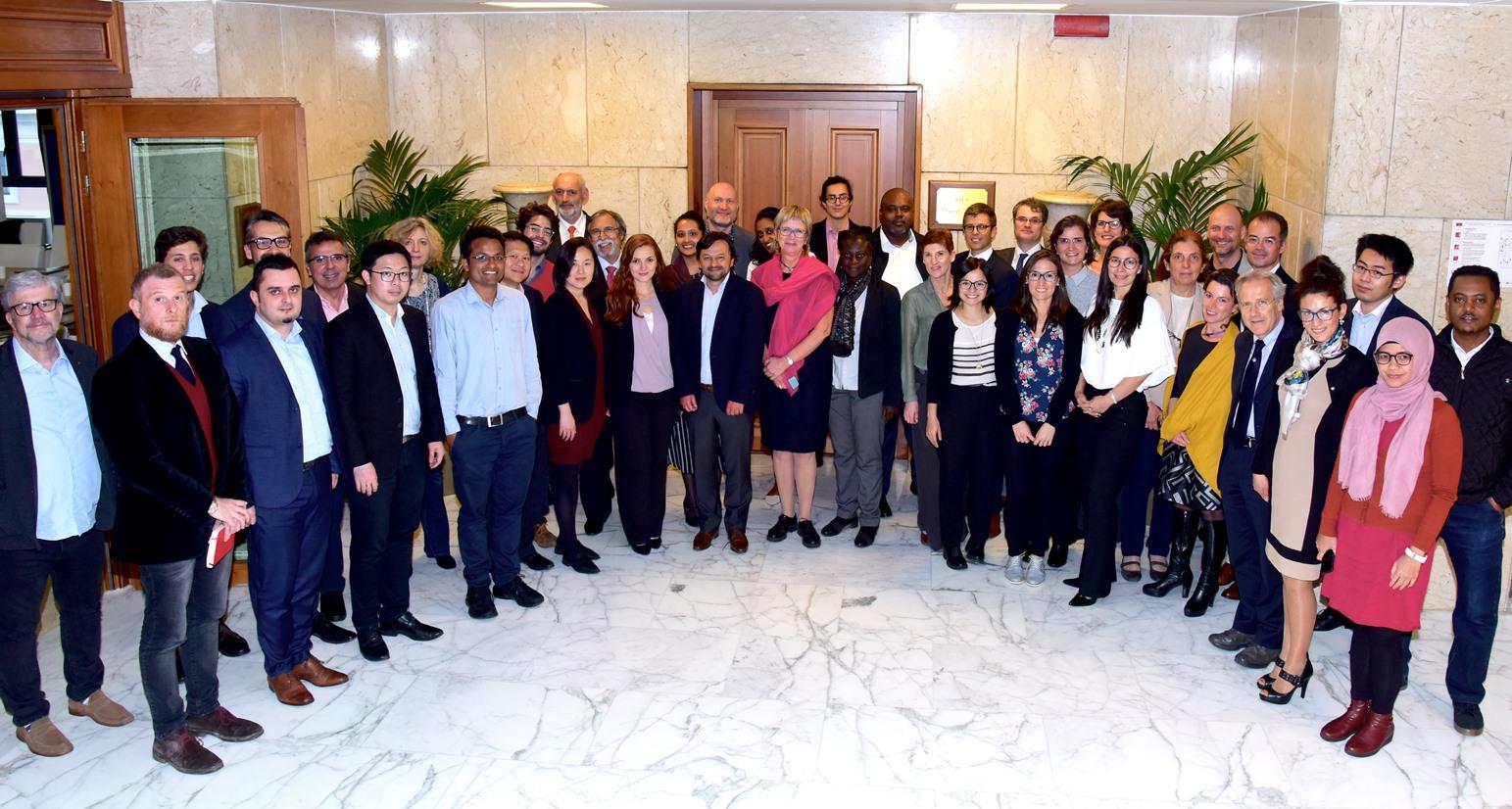 Group photo at the 3rd meeting of the ITF Safer City Streets network in Rome, ACI headquarters