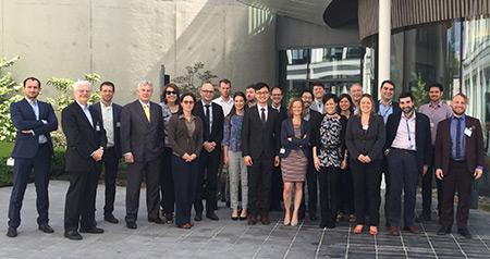 Decarbonising Transport urban passenger workshop family photo