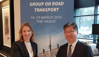Young Tae Kim with Stientje Van Veldhoven, Road Group, The Hague